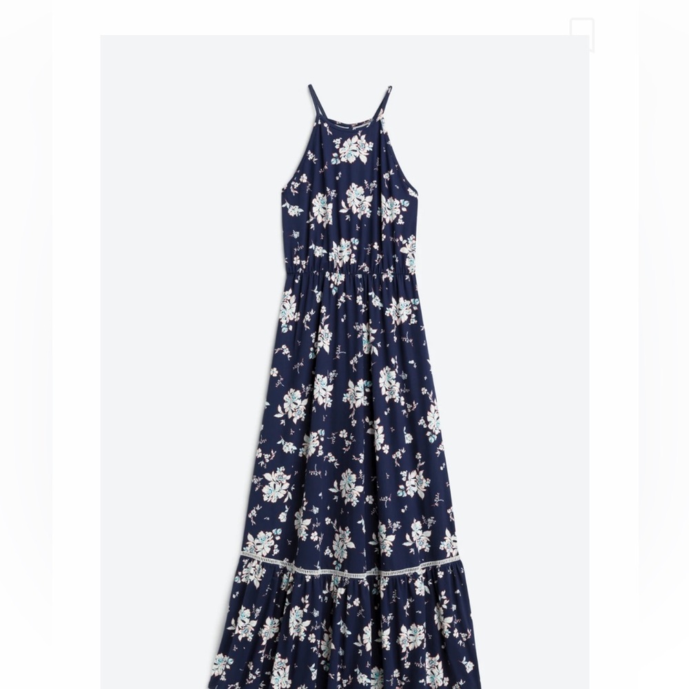 French Grey Jayme Knit Maxi Dress